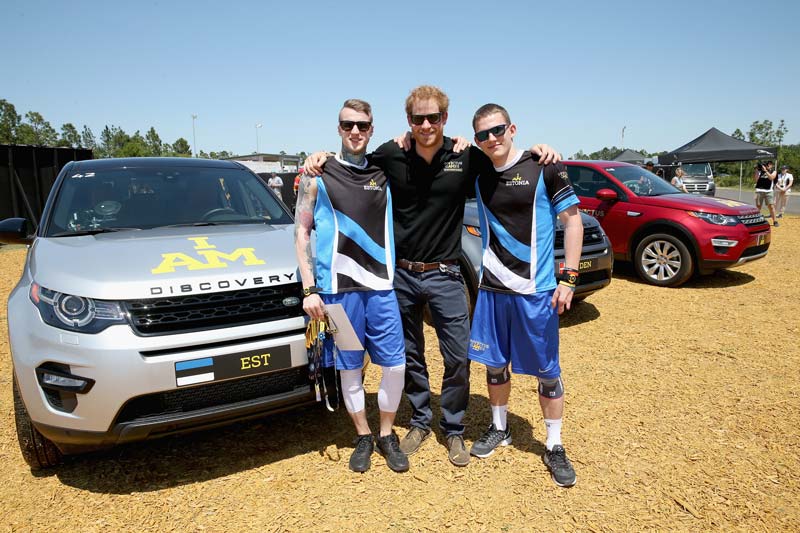 Wrapped Land Rover by AP Corp at Invictus games