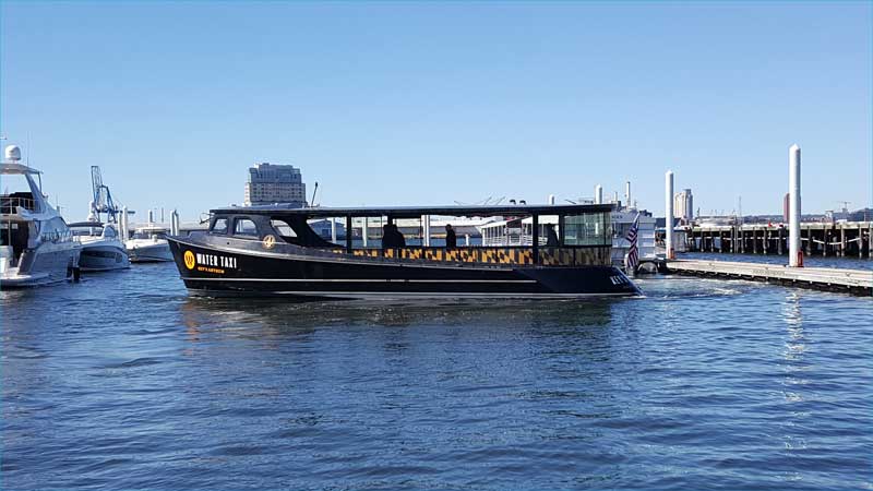 AP Corps boat wrap for Baltimore's water taxi